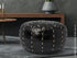 Genuine Leather Pouf Unstuffed - Moroccan Ottoman Footstool, Footrest Cover Boho Decor Bohemian Living Room, Bedroom, Kids Gift & Wedding Room Hand Stitched by Artisans Used As Hassock pouf ottoman hassock  hassocks and ottomans leather pouf hassock furniture pouf ottoman moroccan pouf pouf ottoman leather ottoman